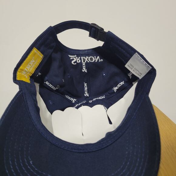 SRIXON Z-STAR PROMO Golf Baseball Cap Hat Adjustable Strapback Navy Blue NEW - Picture 11 of 11